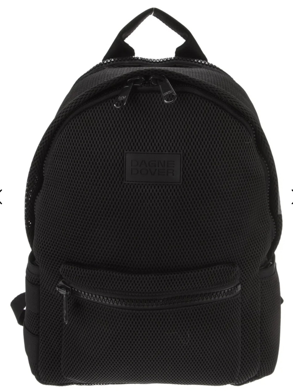 Dagne Dover Black Mesh Mini Backpack - Men